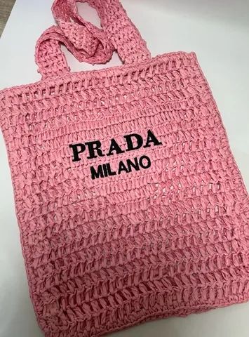 bolsa de croche prada