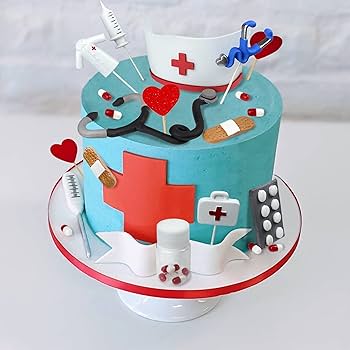 Nursing Decorated Cake