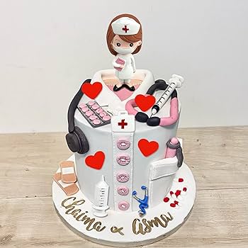 Nursing Decorated Cake