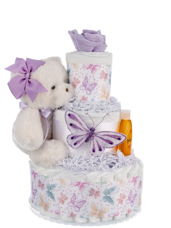 Girls' Diaper Cake