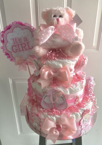 Girls' Diaper Cake