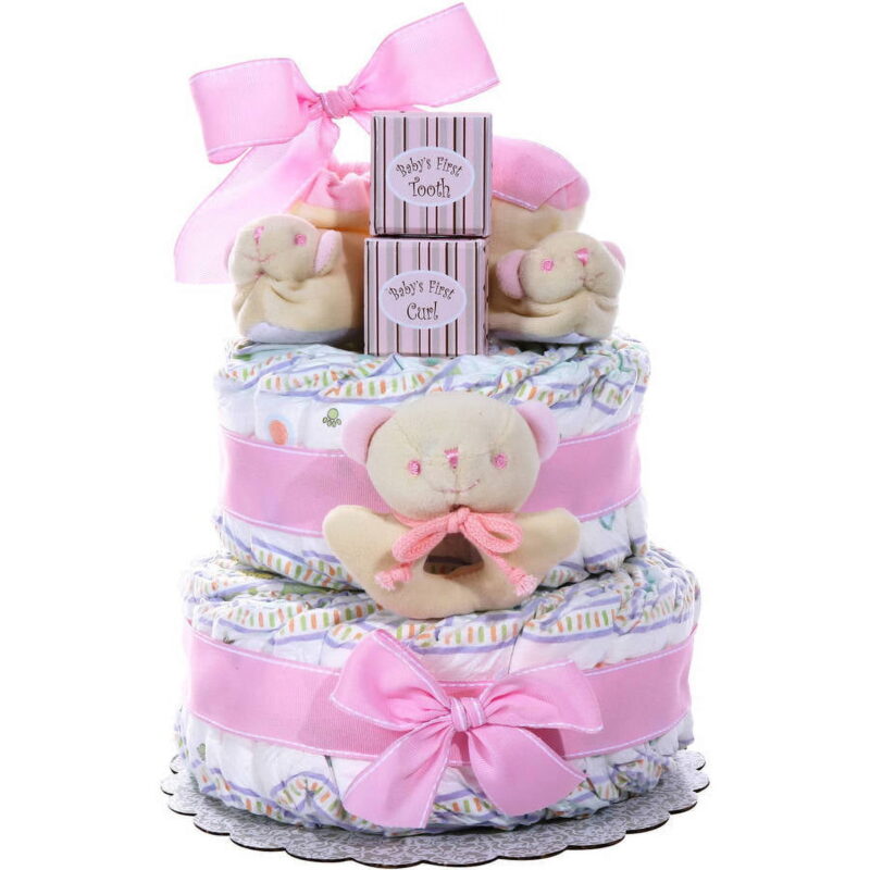 Girls' Diaper Cake