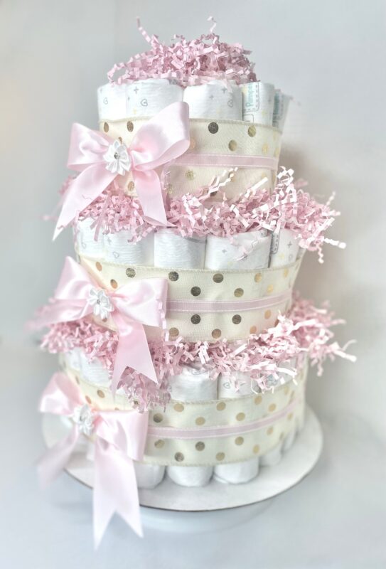 Girls' Diaper Cake