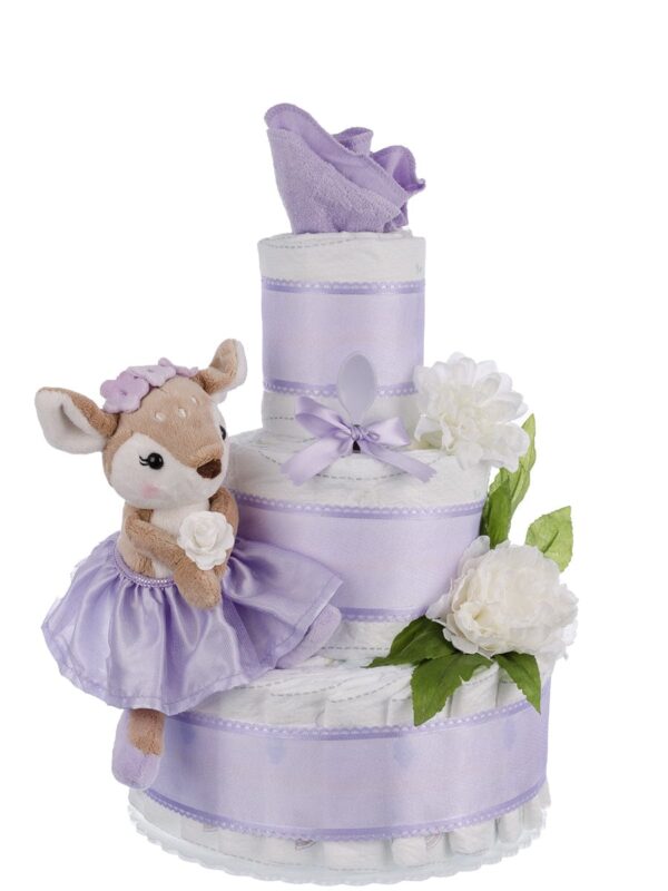 Girls' Diaper Cake