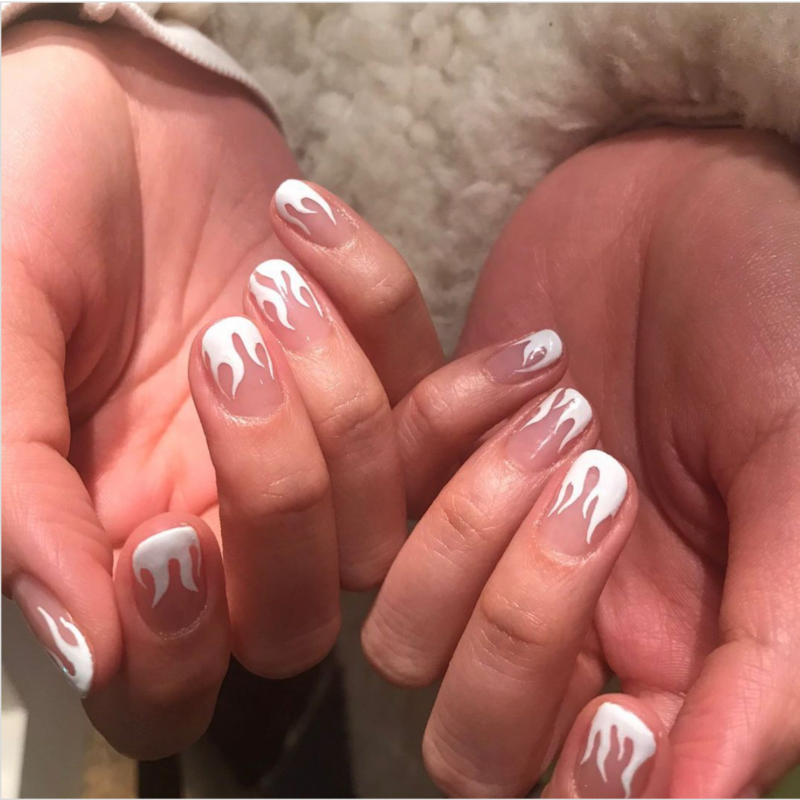 Small Decorated Nail