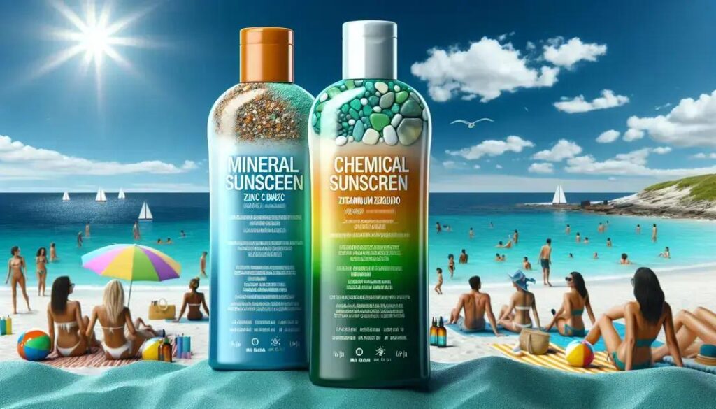 What’s the difference between mineral and chemical sunscreen